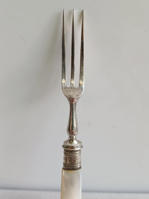 古玩雜項餐刀真品鑒賞圖