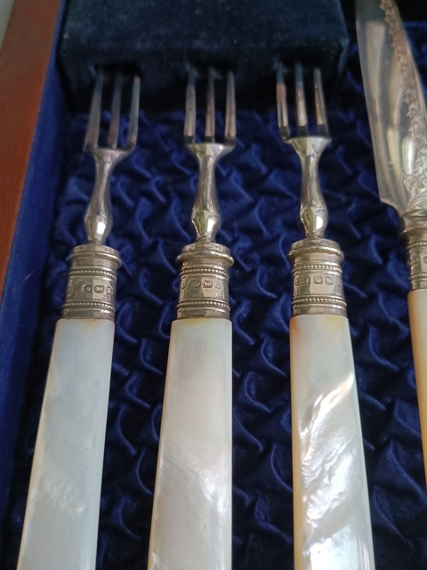 古玩雜項餐刀真品鑒賞圖