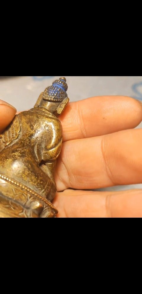 古玩銅器釋迦牟尼佛真品鑒賞圖