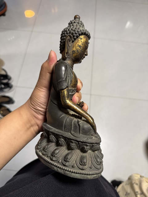 古玩銅器銅造像真品鑒賞圖