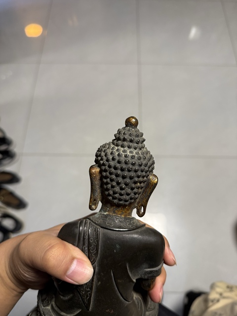 古玩銅器銅造像真品鑒賞圖