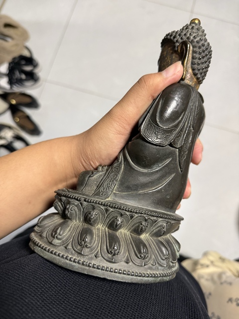 古玩銅器銅造像真品鑒賞圖