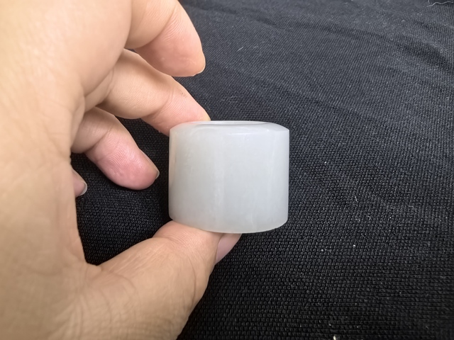 古玩玉器玉扳指真品鑒賞圖