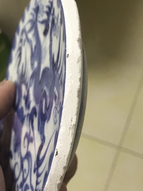 古玩陶瓷青花龍紋標本真品鑒賞圖