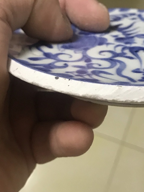 古玩陶瓷青花龍紋標本真品鑒賞圖