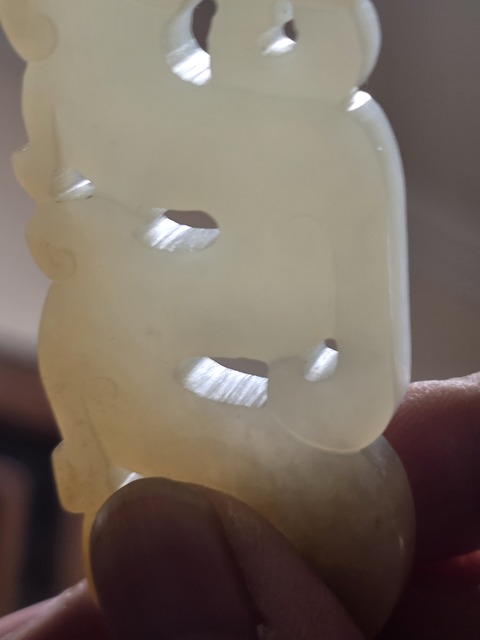 古玩玉器龍形佩真品鑒賞圖