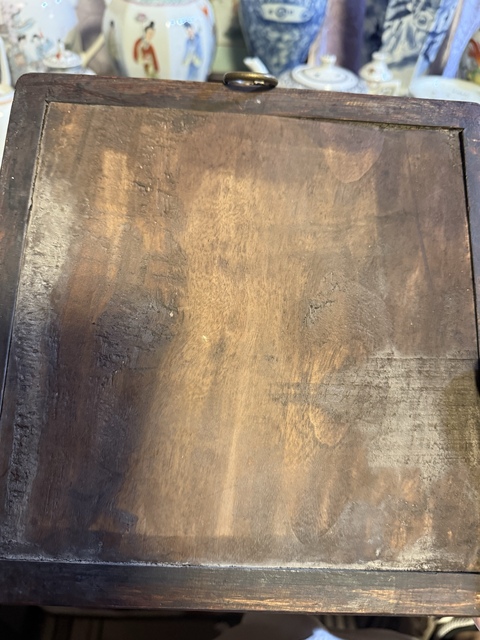 古玩陶瓷創匯粉彩山水人物瓷板拍賣，當前價格3888元