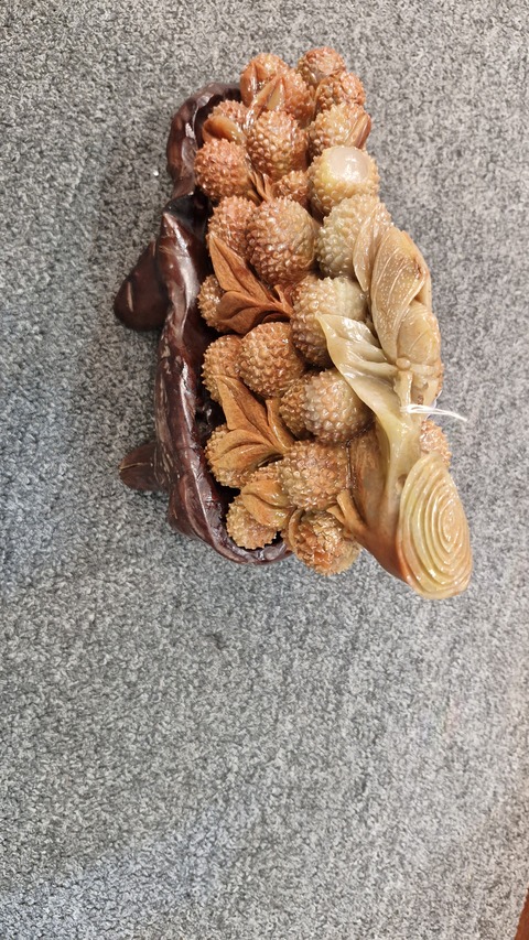 古玩雜項壽山石擺件真品鑒賞圖