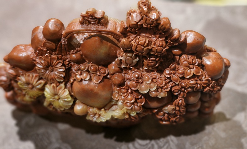 古玩雜項壽山石擺件真品鑒賞圖