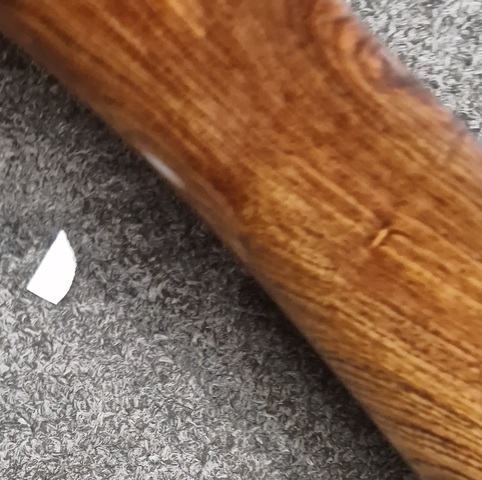 古玩雜項大葉黃花梨木雕刻枕頭真品鑒賞圖