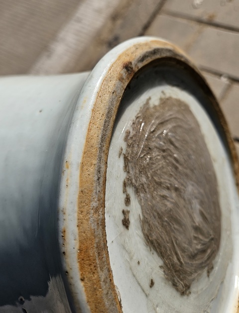 古玩陶瓷淺絳博古人物將軍罐真品鑒賞圖