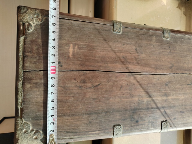 古玩雜項木拜貼箱真品鑒賞圖