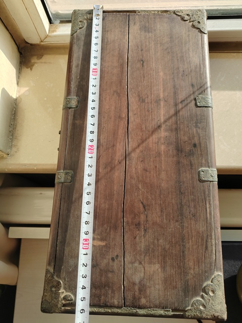 古玩雜項木拜貼箱真品鑒賞圖