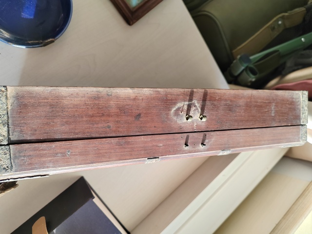 古玩雜項木拜貼箱真品鑒賞圖