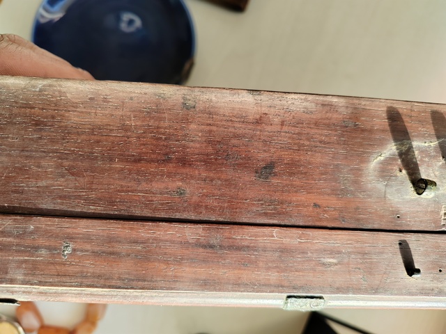 古玩雜項木拜貼箱真品鑒賞圖