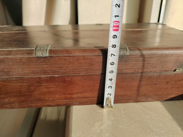 古玩雜項木拜貼箱真品鑒賞圖