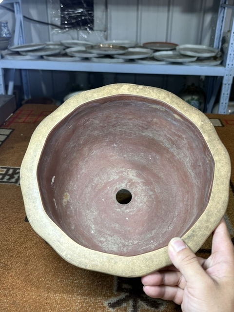 古玩雜項業生刻款紫砂花盆真品鑒賞圖