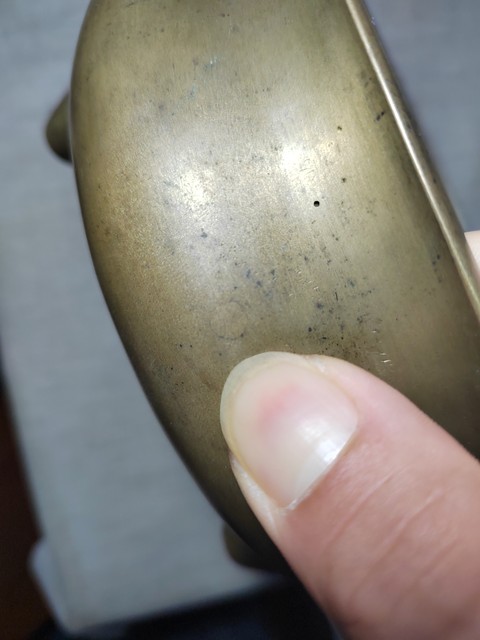 古玩銅器銅爐真品鑒賞圖