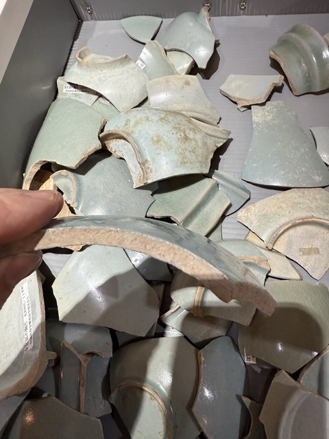 古玩陶瓷北宋汝窯標本真品鑒賞圖