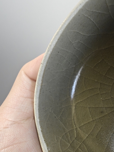 古玩陶瓷龍泉窯直口盞（泡泡盞）真品鑒賞圖