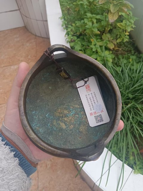 古玩銅器銅爐真品鑒賞圖