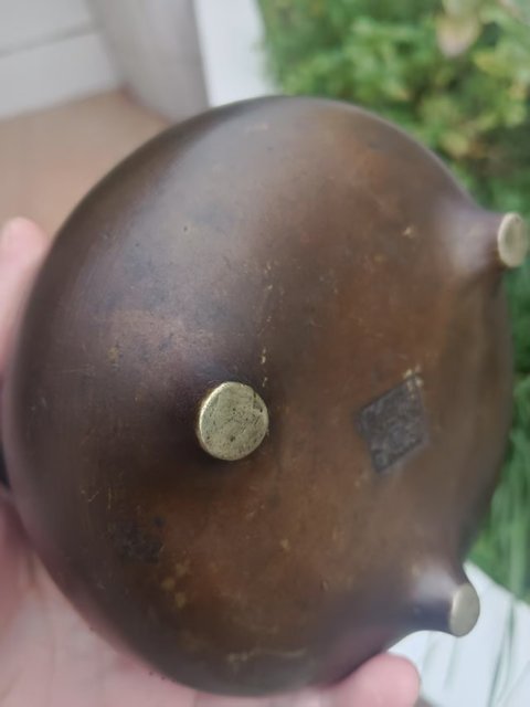 古玩銅器銅爐真品鑒賞圖