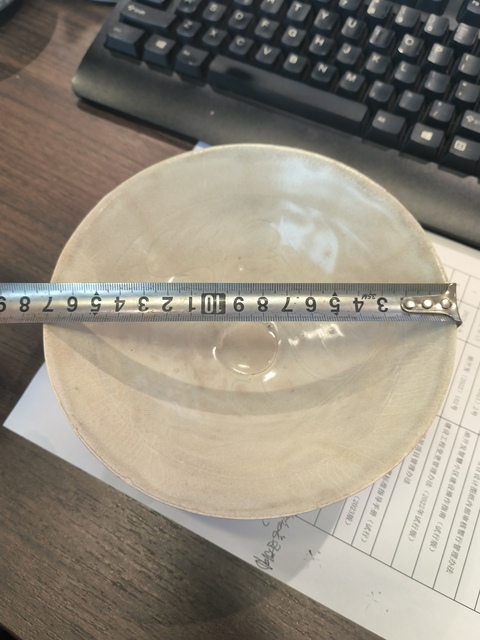 古玩陶瓷青白釉刻花碗真品鑒賞圖