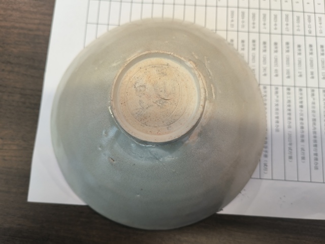 古玩陶瓷青白釉刻花碗真品鑒賞圖