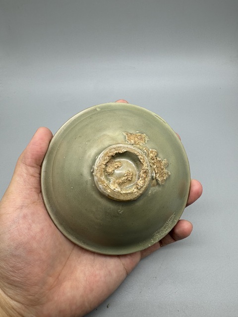 古玩陶瓷青釉盞真品鑒賞圖