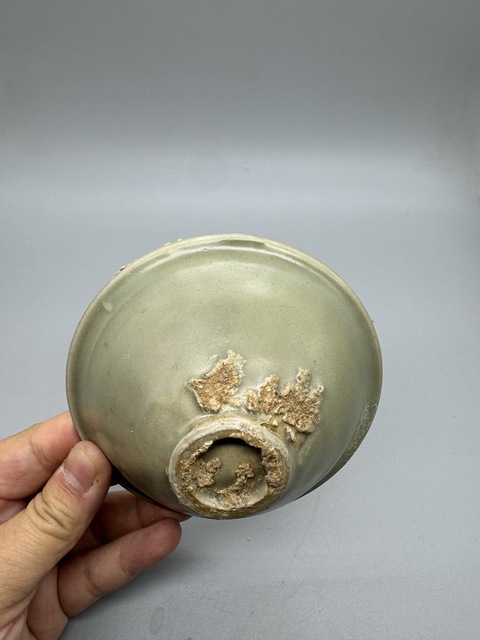 古玩陶瓷青釉盞真品鑒賞圖