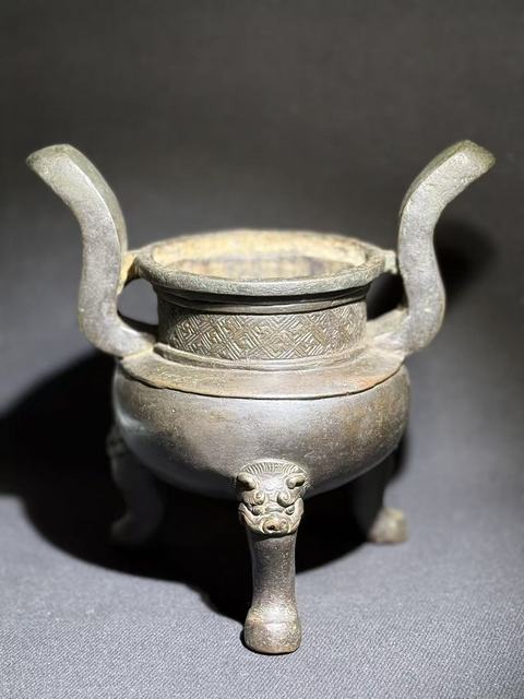 古玩銅器銅爐真品鑒賞圖