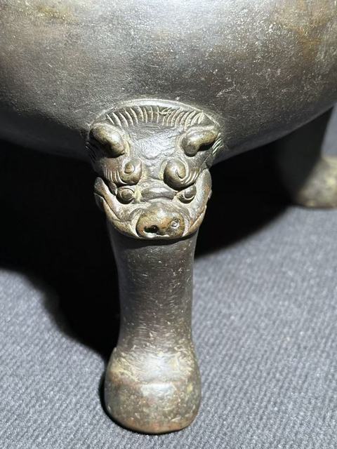 古玩銅器銅爐真品鑒賞圖