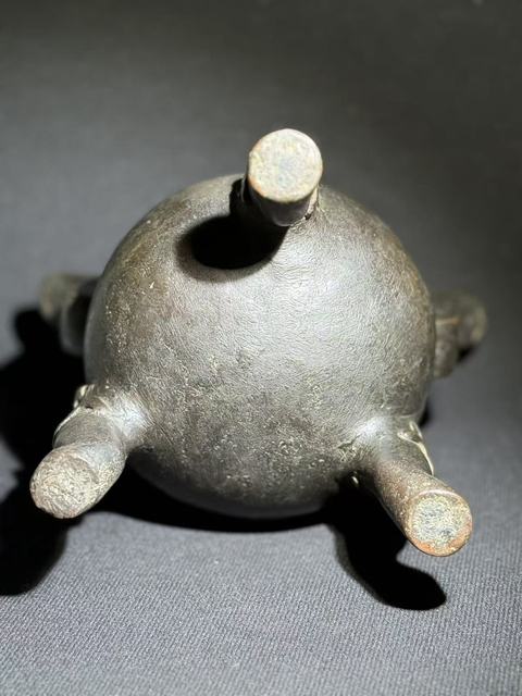古玩銅器銅爐真品鑒賞圖