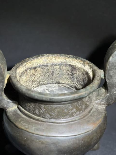 古玩銅器銅爐真品鑒賞圖