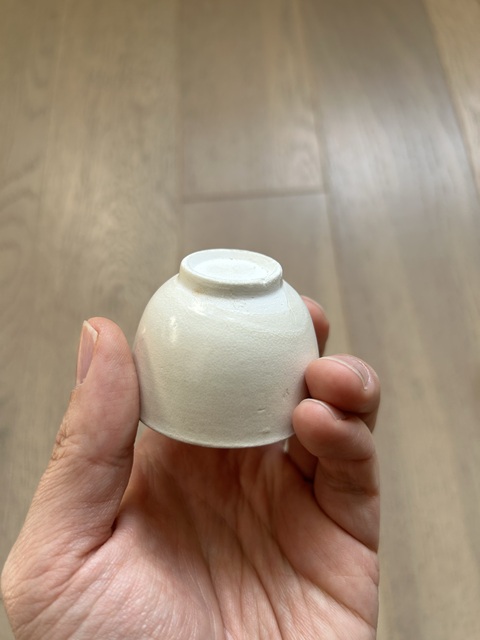 古玩陶瓷唐代鞏義窯白釉杯拍賣，當前價格9999元