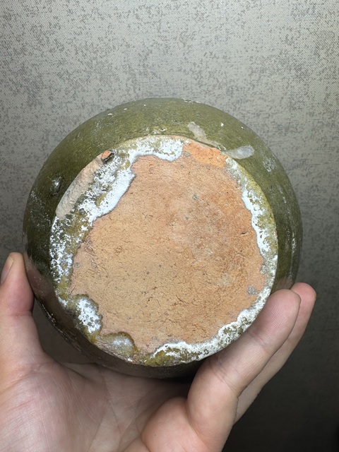 古玩陶瓷漢·綠釉跑獸瓶拍賣，當前價格1396元