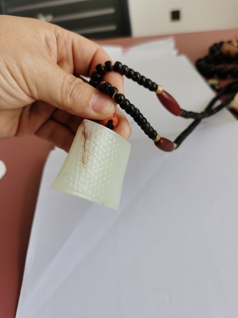 古玩玉器仿古玉劍飾真品鑒賞圖