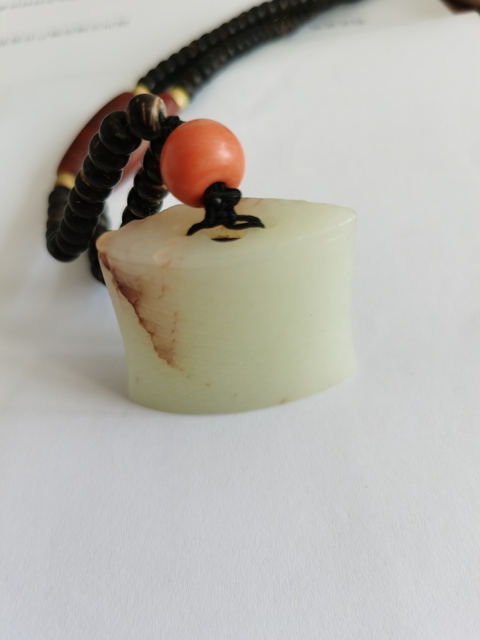 古玩玉器仿古玉劍飾真品鑒賞圖