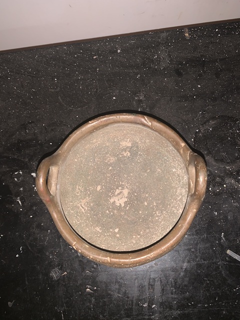 古玩陶瓷三足沖天耳香爐真品鑒賞圖