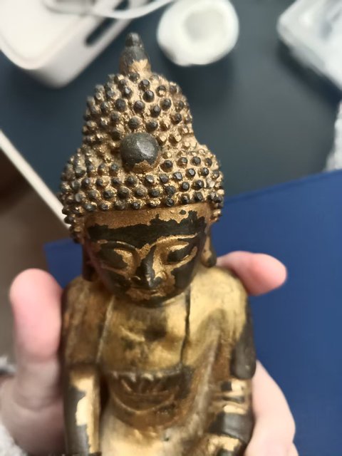 古玩銅器釋迦牟尼佛真品鑒賞圖