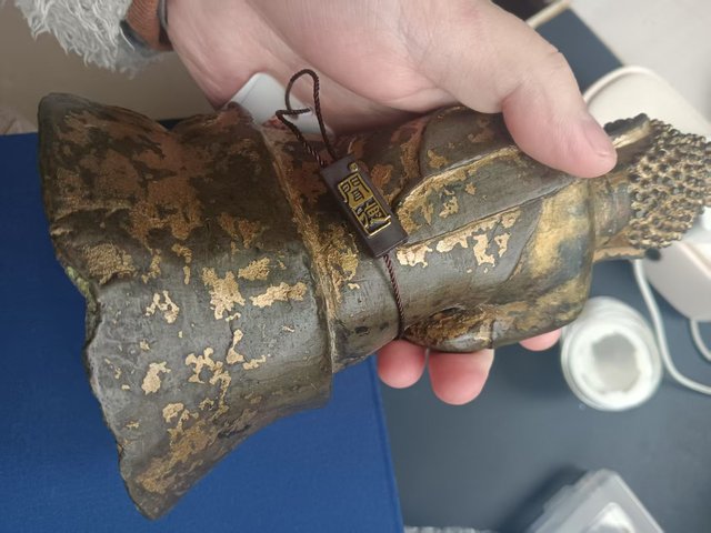 古玩銅器釋迦牟尼佛真品鑒賞圖