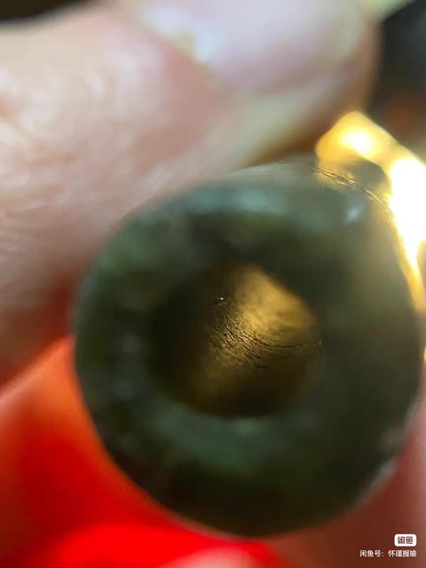 古玩玉器玉管珠真品鑒賞圖