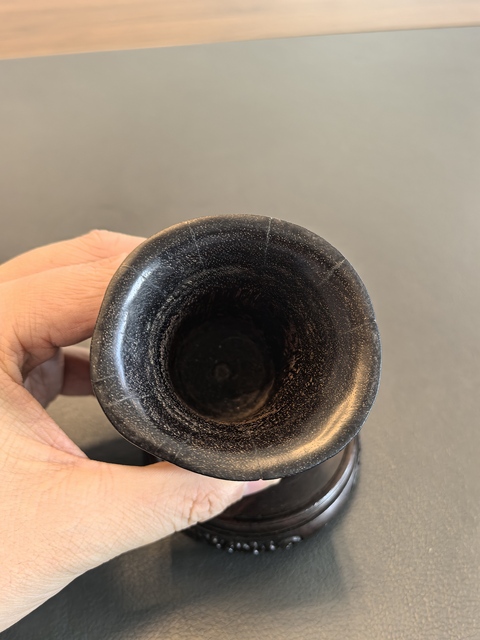 古玩雜項(xiàng)木筆筒真品鑒賞圖