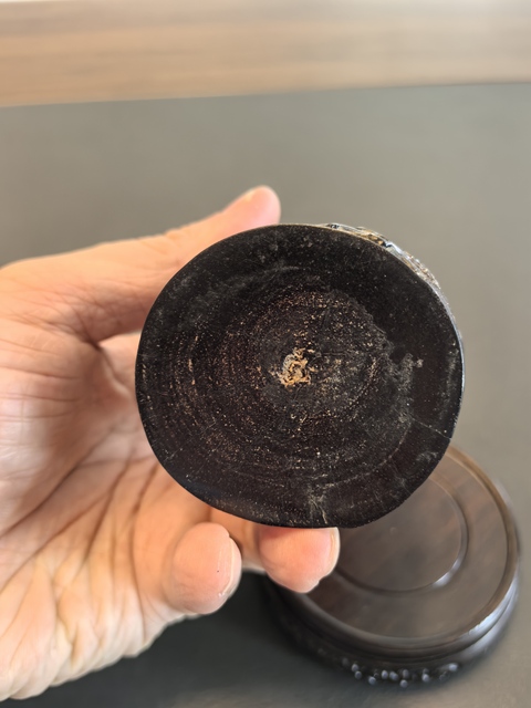 古玩雜項(xiàng)木筆筒真品鑒賞圖