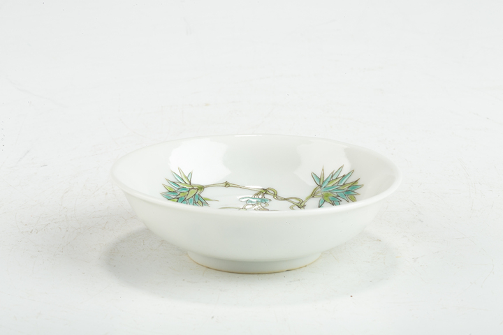 古玩陶瓷民國·粉彩福祿富貴紋筆舔真品鑒賞圖