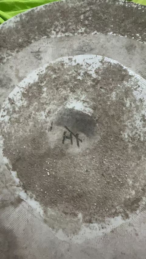 古玩陶瓷墨彩詩文瓷板、模糊，偏老真品鑒賞圖