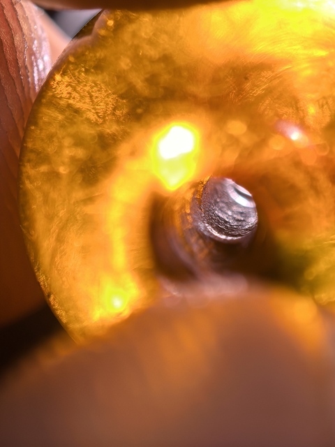 古玩雜項琥珀珠真品鑒賞圖