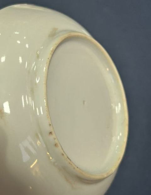 古玩陶瓷清雍正 粉彩牡丹公雞盤真品鑒賞圖