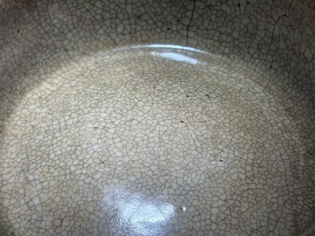 古玩陶瓷哥釉筆洗真品鑒賞圖