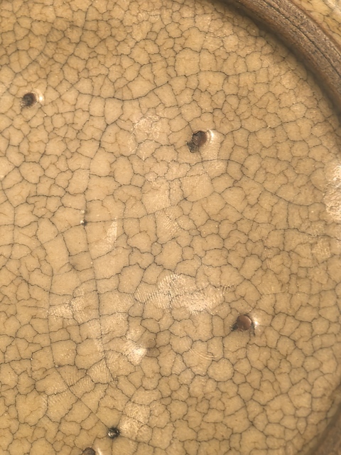 古玩陶瓷哥釉筆洗真品鑒賞圖